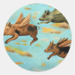 When Pigs Fly Stickers