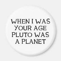 When Pluto Magnets