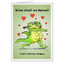 When shall we dance? greeting cards