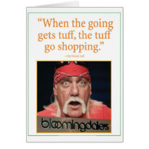 When the going gets tough greeting card