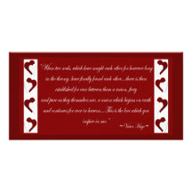 When Two Souls... Victor Hugo Quote Photo Card