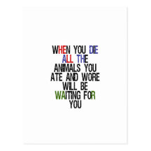 When You Die 1 Post Cards