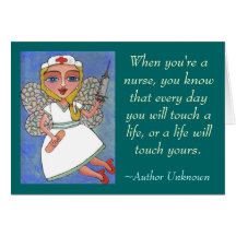 When you're a nurse... - greeting card