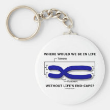 Where Would We Be In Life Without Life's End Caps? Keychain