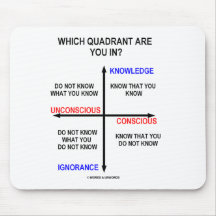 Which Quadrant Are You In? Mousemat