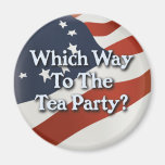 Which Way to The Tea Party? v2 Magnet