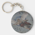 Whimsical Angel with trumpet - Renaissance Key Chains