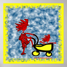 Whimsical Baby Print