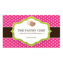 Whimsical Bakery Business Cards