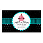 Whimsical Bakery Cupcake Business Cards