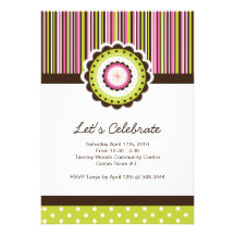 Whimsical Birthday Party Invitation