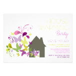 Whimsical Butterflies House Warming Party Invite invitations