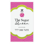 Whimsical Cake Pops Business Cards