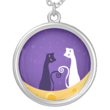 Whimsical Cat Necklace