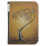 Whimsical Creeper Kindle Case