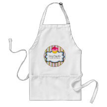 Whimsical Cupcake Bakery Personalised Apron