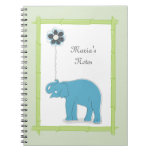 Whimsical Elephant Notebook
