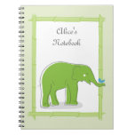 Whimsical Elephant Notebook
