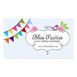 Whimsical Event Styling and Design Business Cards