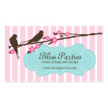 Whimsical Event Styling and Design Business Cards