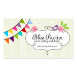 Whimsical Event Styling and Design Business Cards