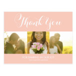 WHIMSICAL SCRIPT | WEDDING THANK YOU POSTCARD