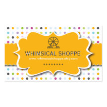 Whimsical Shoppe Business Cards