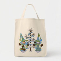 Whimsical Snowman bag