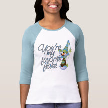 Whimsical Snowman Flake shirt