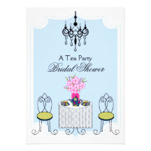 Whimsical Tea Party Invitation