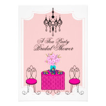 Whimsical Tea Party Invitation