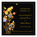 Whimsical Trees Save the Date Wedding Invitations