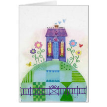 whimsical watercolor greeting cards