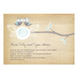 Whimsical Wedding Owls Woodland Rustic Wedding invitations