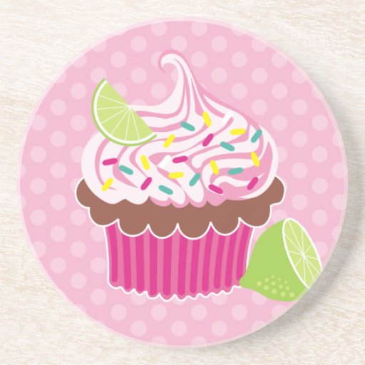 Whipped Cream Cupcake Coaster