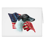 Whippet Flag Card
