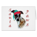 Whippet Santa Paws Cards