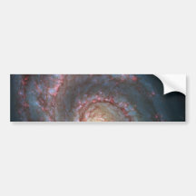 Whirlpool galaxy bumper stickers
