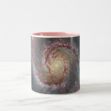 Whirlpool galaxy coffee mug