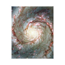 Whirlpool Galaxy Gallery Wrap Canvas