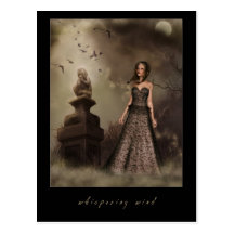 Whispering wind post card