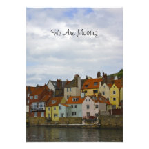Whitby, North East Coastal Town of England Card Invite