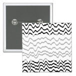 White and Black Waves Pattern. buttons