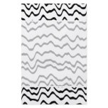 White and Black Waves Pattern. flyers