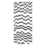 White and Black Waves Pattern. invitations