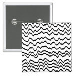White and Black Waves Pattern. buttons
