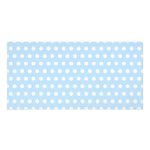 White and Blue Polka Dot Pattern. Spotty. Photo Greeting Card