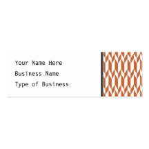 White and Brown Abstract Graphic Pattern. Business Cards