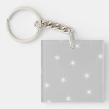 White and Light Grey Star Pattern.