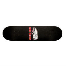 white and nerdy skate deck